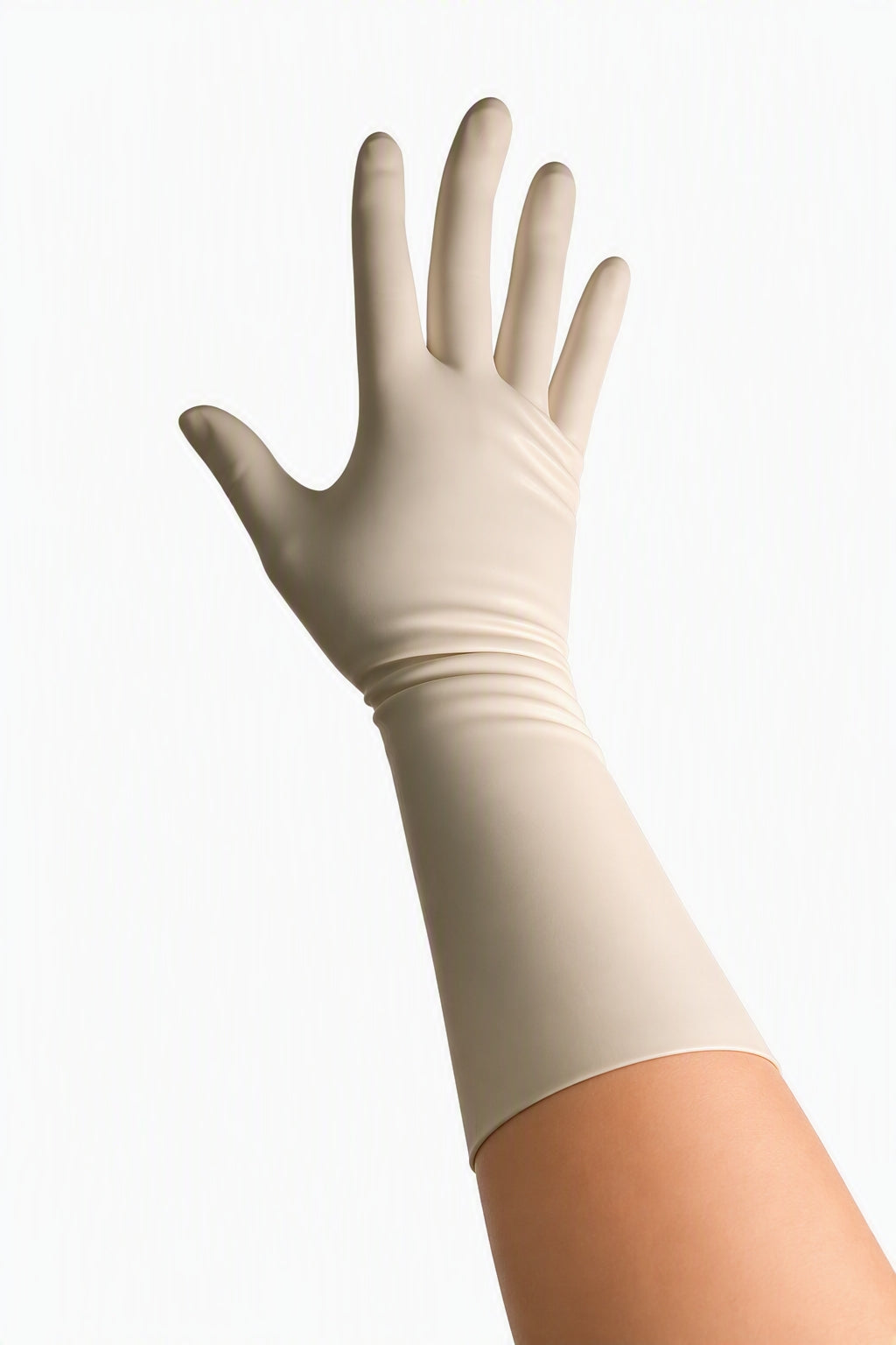 White Latex Gloves